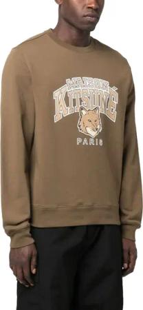 Maison Kitsune - Maison Kitsune' Sweaters Khaki - Größe M - braun