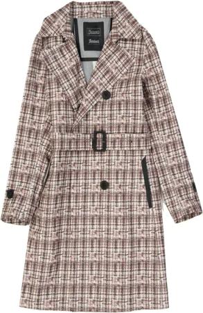 Herno - Linen Trench Coat - Größe 42 - braun