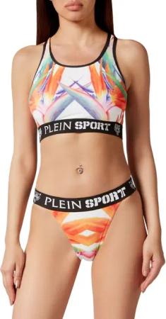 Plein Sport - Bikini Flowers - Größe XS - weiß