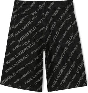 Karl Lagerfeld Kids Jeansshorts Z30415 D Schwarz Regular Fit