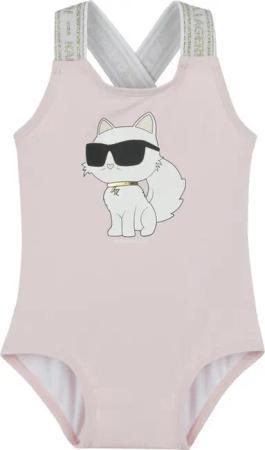 Karl Lagerfeld Kids Badeanzug Z30512 M Rosa