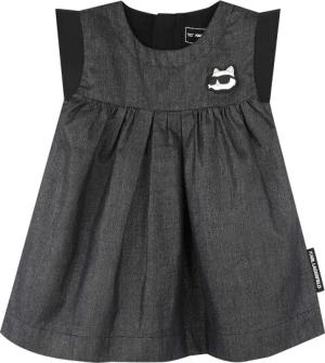 Karl Lagerfeld Kids Kleid für den Alltag Z30514 M Grau Regular Fit