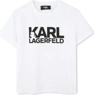 Karl Lagerfeld Kids T-Shirt Z30435 S Weiß Regular Fit