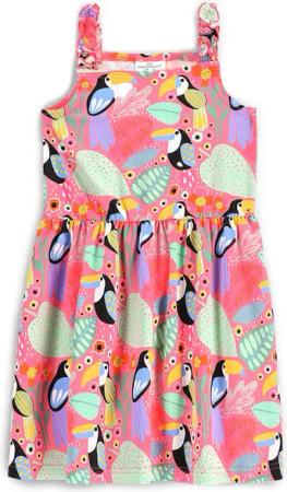 Coccodrillo Sommerkleid WC5129302TGK Bunt Regular Fit
