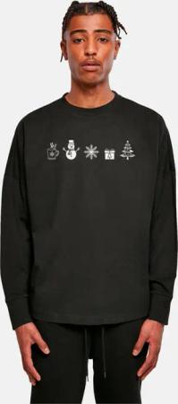Merchcode Christmas Elements Longsleeve