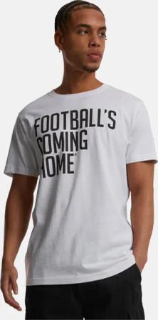 Merchcode Footballs Coming Home Logo Tee