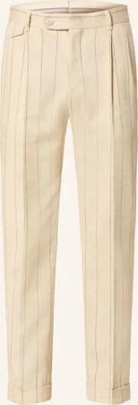 windsor. Anzughose SAPO Extra Slim Fit mit Leinen