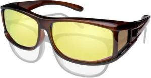ActiveSol Sonnenbrille Überzieh-Sonnenbrille Classic, Herren polarisierte, UV-Schutz, Mit Seitenfenster