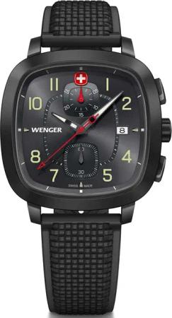 Wenger 01.1933.114 Herrenuhr Vintage Sport Chronograph 40mm 5ATM