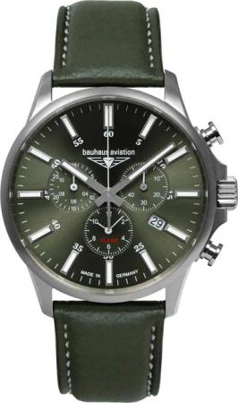 Bauhaus 2880-4 Herrenuhr Aviation Chrono Titanium 42mm 10ATM