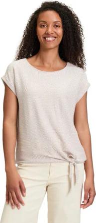 Betty&Co Kurzarmshirt "Betty & Co Casual-Shirt mit Wellenstruktur", (1 tlg.), Struktur