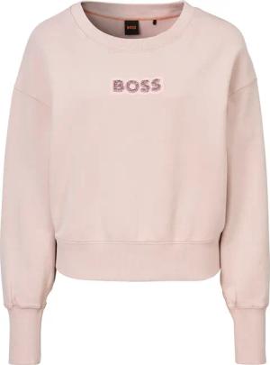 BOSS ORANGE Sweatshirt "Elay Stonebadge Premium Damenmode", mit BOSS Logo