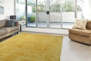 calo-deluxe Teppich "Viteox 200", rechteckig, 13 mm Höhe, Viskose, Kurzflor, Wohnzimmer