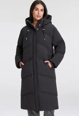 BOSS ORANGE Steppjacke "Paretto Premium Damenmode", mit Kapuze, mit Kordel