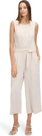 Betty&Co Overall "Betty & Co Jumpsuit ohne Arm", (1 tlg.), Falten
