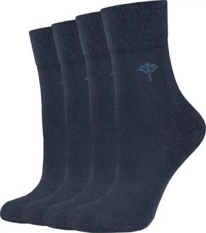JOOP Socken "For your daily", (4 Paar), mit Cornflower-Logo, Rippenbündchen