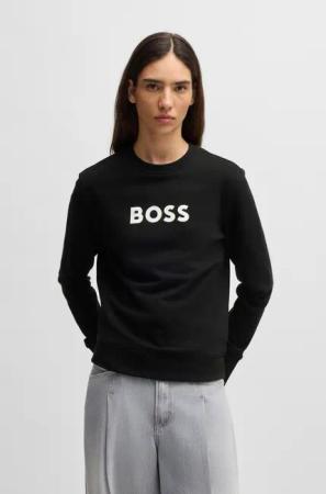 BOSS ORANGE Sweatshirt "Elaboss Premium Damenmode", mit Rundhalsausschnitt