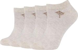 JOOP Kurzsocken "for your daily glam", (4 Paar), mit diskretem Logo-Muster