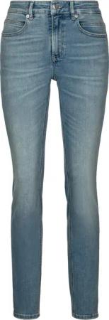 BOSS ORANGE Skinny-fit-Jeans "Jackie Mid Rise, Mid Waist Premium Damenmode", (BOSS ORANGE DENIM), im Vintage Look, BOSS Logo