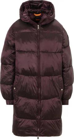 BOSS ORANGE Outdoorjacke "Padilo Premium Damenmode", mit Kapuze, mit Kapuze