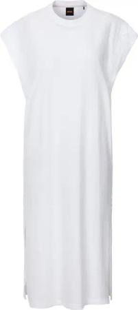 BOSS ORANGE Jerseykleid "Edress Premium Damenmode", mit Schlitzen, Logoschriftzug