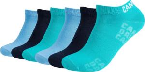 CAMP DAVID Kurzsocken "mesh ventilation", (6 Paar), mit dezentem Markenlogo