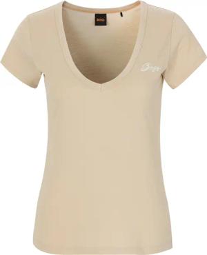 BOSS ORANGE V-Shirt "Eslane Premium Damenmode", mit Logoschriftzug