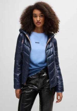BOSS ORANGE Outdoorjacke "Palatori Premium Damenmode", mit Kapuze, mit Kapuze