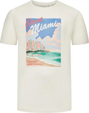 Gant T-Shirt mit Miami-Motivprint