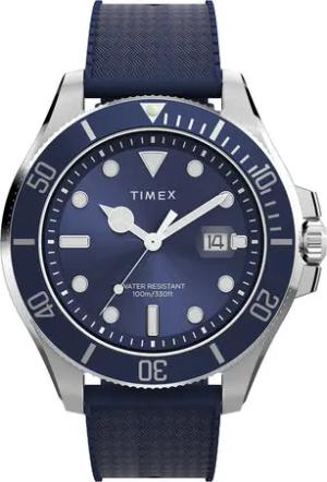 Timex Uhr Harborside Coast TW2Y05000 Silberfarben
