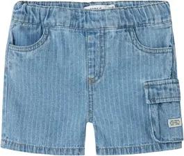 name it Jeansshorts Nmmryan Medium Blue Denim