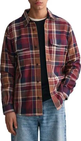 GANT - Gant Overshirts Bordeaux 3230203 644 - Größe L - rot