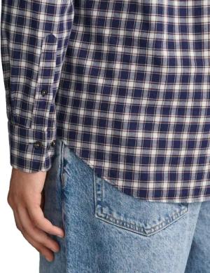 GANT - Gant Lange Mouw Overhemden Blauw 3230213 409 - Größe XXL - blue