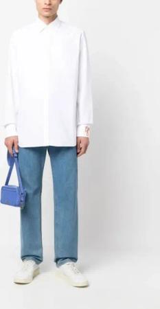 Golden Goose - OXFORD SHIRT - Größe M - weiß