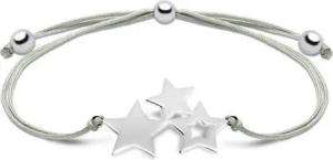 Unique Silberarmband Stern Armband von Unique aus Textil und 925er Silber