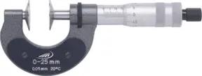 Helios-Preisser Bügelmessschraube für Zahnweiten, 0,01mm, 175-200mm