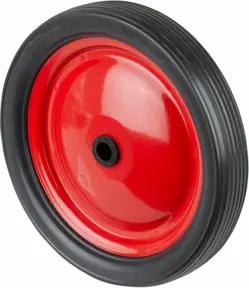 BS Rollen Stahlscheibenrad A70 Rad Ø 180mm PVC schwarz, Achs Ø 12mm