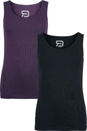 Top für Damen schwarz/lila "RED by EMP" von RED by EMP