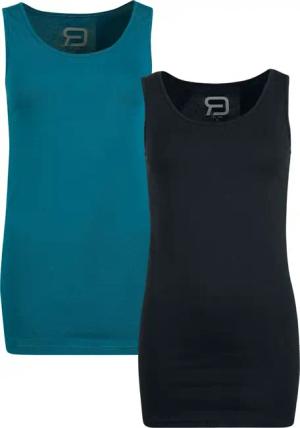 Top für Damen schwarz/petrol "RED by EMP" von RED by EMP