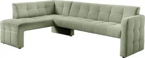 exxpo - sofa fashion Essbank "Barista, bequem und elegant, hohe Bodenfreiheit,", Eckbank Barista bequem und elegant, hochwertige Detailverarbeitung