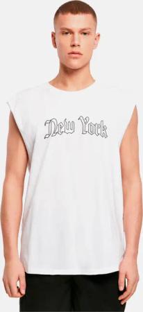 Mister Tee New York Wording Sleeveless