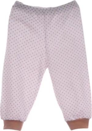 La Bortini Schlafhose Baby Hose Nachtwäsche neutral lang Kinderhose aus reiner Baumwolle, 56 62 68 74 80 86