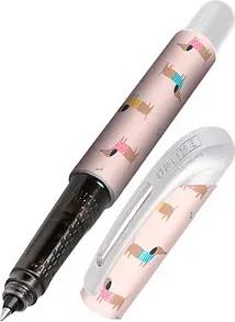 ONLINE® Rollerball College Dackel Tintenroller mehrfarbig 0,7 mm, Schreibfarbe: blau, 1 St.