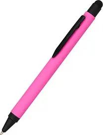 ONLINE® Kugelschreiber ALU Stylus pink, Schreibfarbe: blau, 1 St.