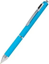 ONLINE® 4-Farben-Kugelschreiber Multipen blau, Schreibfarbe: rot, blau, schwarz, grau, 1 St.