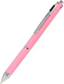 ONLINE® 4-Farben-Kugelschreiber Multipen rose, Schreibfarbe: rot, blau, schwarz, grau, 1 St.