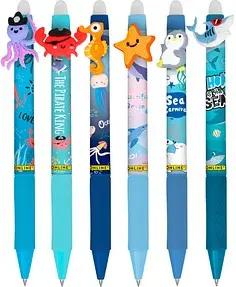 ONLINE® magiXX Fun Gelschreiber Sea 0,7 mm, Schreibfarbe: blau, 6 St.