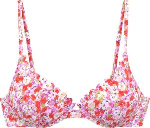 LASCANA Bügel-Bikini-Top Damen rot-lila Gr.42 Cup C