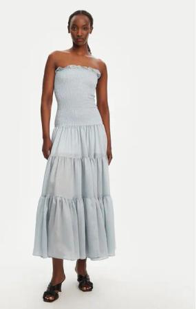 Eleh Abendkleid ESS250137 Himmelblau Regular Fit