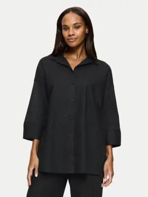 Triumph Hemd Summer 10222569 Schwarz Oversize